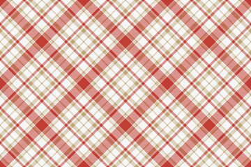 Wall Mural - Plaid pattern seamless. Check fabric texture. Stripe square background. Vector textile design.