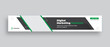 © nadimgdx - Digital marketing large web banner, social cover template, Horizontal web banner or corporate business banner template