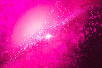 Poster - glittery bright pink abstract background. generative ai