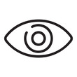 vision line icon
