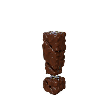Chocolate symbol view to the right