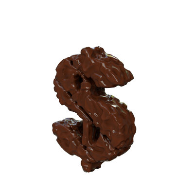 Chocolate symbol view to the right