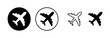 © OLIVEIA - Plane icon vector illustration. Airplane sign and symbol. Flight transport symbol. Travel sign. aeroplane