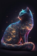 Cat Galaxies, Spirals, Space