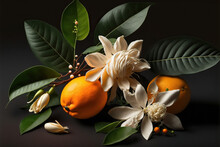 Jasmine Neroli Orange Blossom Rose And Ylang Ylang Essential Oils And Spa Treatments - Generative Ai