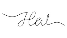 Hai Greeting Word Oneline Continuous Editable Line Art