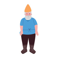 Canvas Print - old gnome fairytale