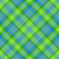 Fabric texture seamless. Plaid tartan textile. Vector pattern background check.