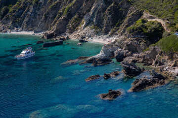 Wall Mural - Coastline On Skopelos island, Greece	