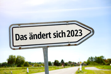 Sticker - Das ändert sich 2023