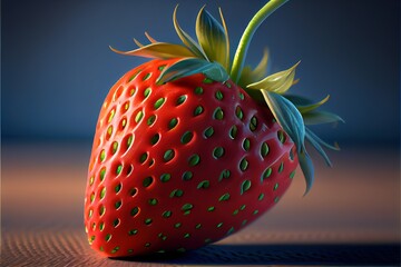 Strawberry macro shot, strawberry, red fresh strawberry, fresh fruit, fruit photography, strawberry splashing, Generative AI