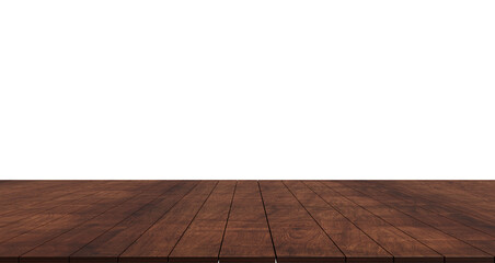 Wall Mural - Empty wooden floor and wall premium png 