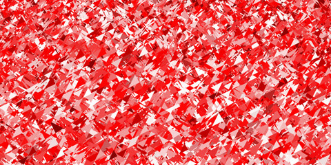 Light Red vector pattern with polygonal style.