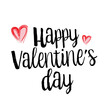 © Endang - Happy Valentines Day typography poster with handwritten calligraphy text
