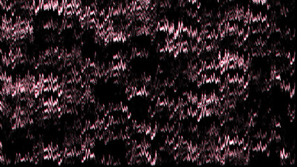 Fototapete - Glitch style wavy background. Digital modern effect of damaged TV screen made of lines. For game screens, web-sites, designs, banners and business. 3d rendering.