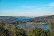  a view of the quabbin reservoir from the enfield look out