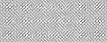Black White Outline Woven Seamless Pattern