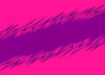Poster - Abstract background with diagonal jagged spike pattern and with some copy space area