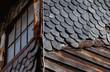 © Yuna Zembo - abandoned wooden house with scaly stone tiles - Hokkaido Japan