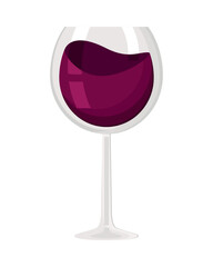 Wall Mural - redwine cup drink