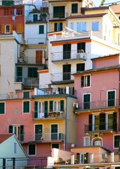 Wall Mural - houses in island