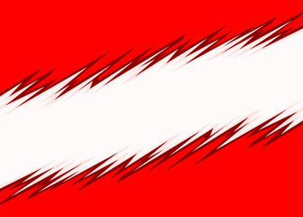 Poster - Abstract background with diagonal jagged spike pattern and with some copy space area