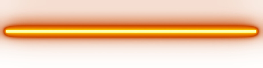 Orange light png, line light png, neon lights transparent background.