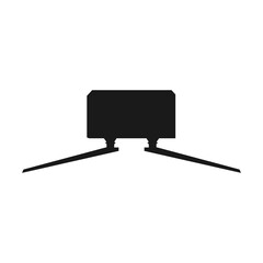 Poster - Internet router silhouette vector at home. suitable for creative design materials such as flyers and posters.
