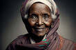 beautiful Elderly African Woman's Wisdom