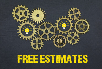 Poster - Free Estimates	