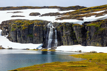 Canvas Print - Incredible trip in cold July.