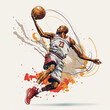 Vector Illustrations of Basketball: A Collection of Sporty Designs