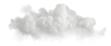 White Clear Clouds Cutout Backgrounds 3d Illustration