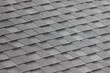 close up grey roof shingle. dark asphalt flat tiles seamless pattern.
