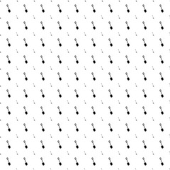 Poster - square seamless background pattern from geometric shapes are different sizes and opacity. the patter