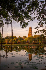 Canvas Print - THAILAND AYUTTHAYA WAT PHRA RAM