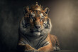 The crowned tiger king
