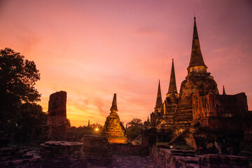 Poster - THAILAND AYUTTHAYA WAT PHRA SI SANPHET