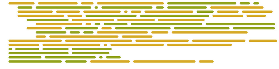 Code on screen vector illustration, flat cartoon coding lines simulation