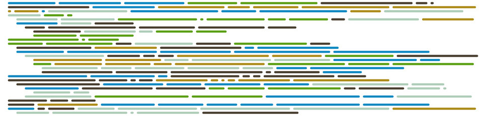 Code on screen vector illustration, flat cartoon coding lines simulation
