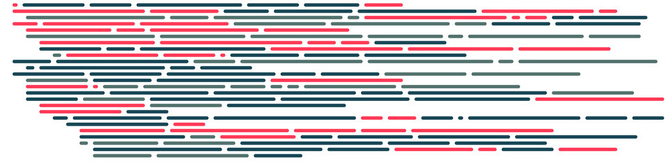 Code on screen vector illustration, flat cartoon coding lines simulation
