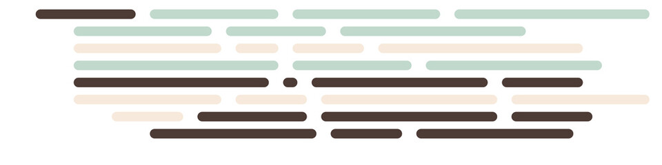 Code on screen vector illustration, flat cartoon coding lines simulation