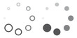 ofvs295 OutlineFilledVectorSign ofvs - loading load bar vector icon . circle dots sign . data transfer . isolated transparent . gray outline and filled version . AI 10 / EPS 10 / PNG . g11635