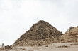 Small Pyramid at the eastern cemetery in front of the Pyramids of Giza