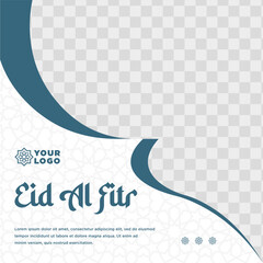 ramadan Eid Al Fitr social media posts collection banner template