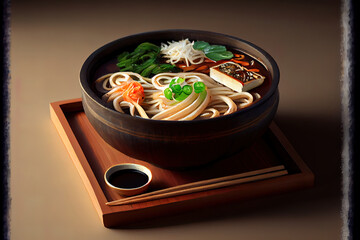 Japanese Soba food