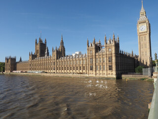 Canvas Print - Houses of Parliament in London