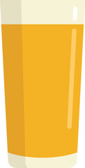 Poster - Peach fresh juice icon. Flat illustration of Peach fresh juice vector icon for web design isolated