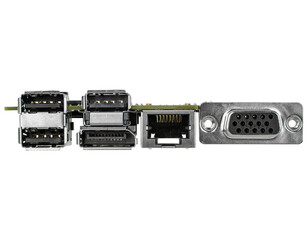 Poster - connectors, sockets for pc, motherboards
