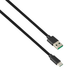 Wall Mural - cable with USB and Type-C connector